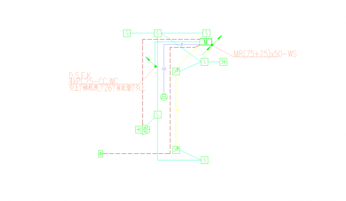某地多层住宅电气施工CAD图纸_图1