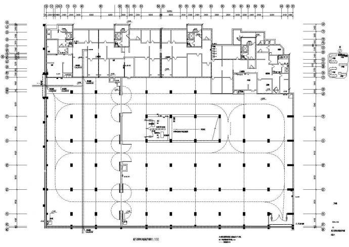 大型住宅群住宅地下车库电气全套施工图纸_图1