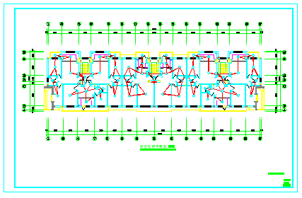 某多层住宅电气设计施工CAD图纸-图二