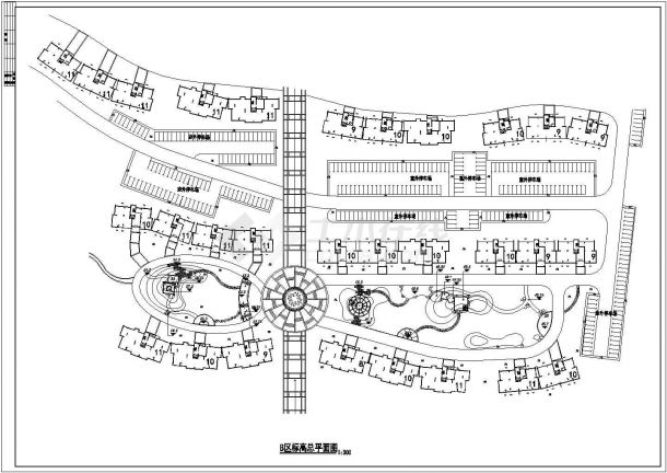 南昌市某文化休闲公园全套建筑设计CAD图纸-图一