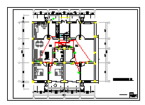 六层住宅电气cad设计施工图纸_图1