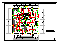 六层住宅电气cad设计施工图纸-图二