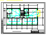 某六层住宅电气设计施工CAD图纸-图一