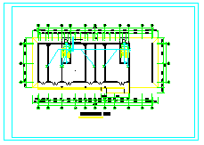 某多层住宅电气设计CAD全套施工图纸-图一