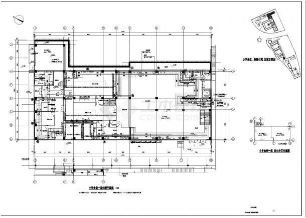 综合性学校建筑暖通空调系统设计施工图-图二