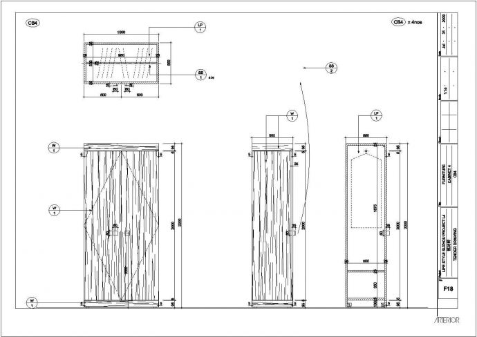 某火锅店设计施工CAD详细完整构造图纸_图1