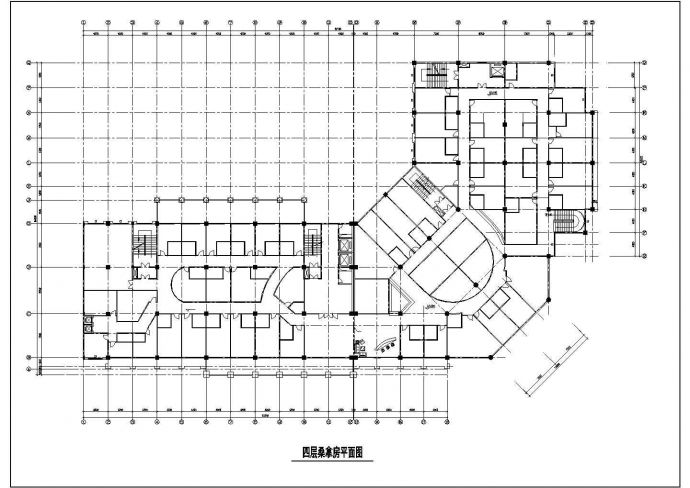某大酒店建筑设计方案CAD图纸_图1