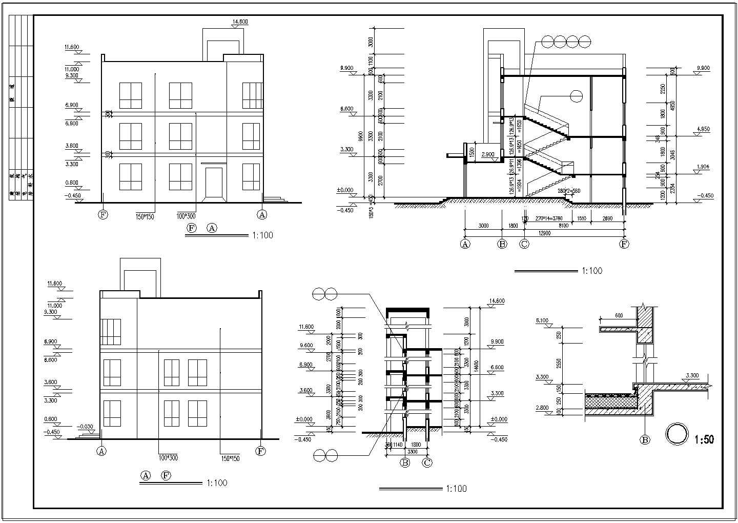 6班幼儿园建筑全套设计施工图