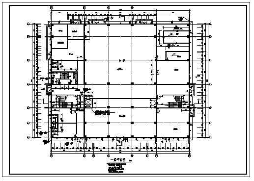 6000平方米泰州市四层带阁楼净因寺建筑施工cad图，共十七张_图1