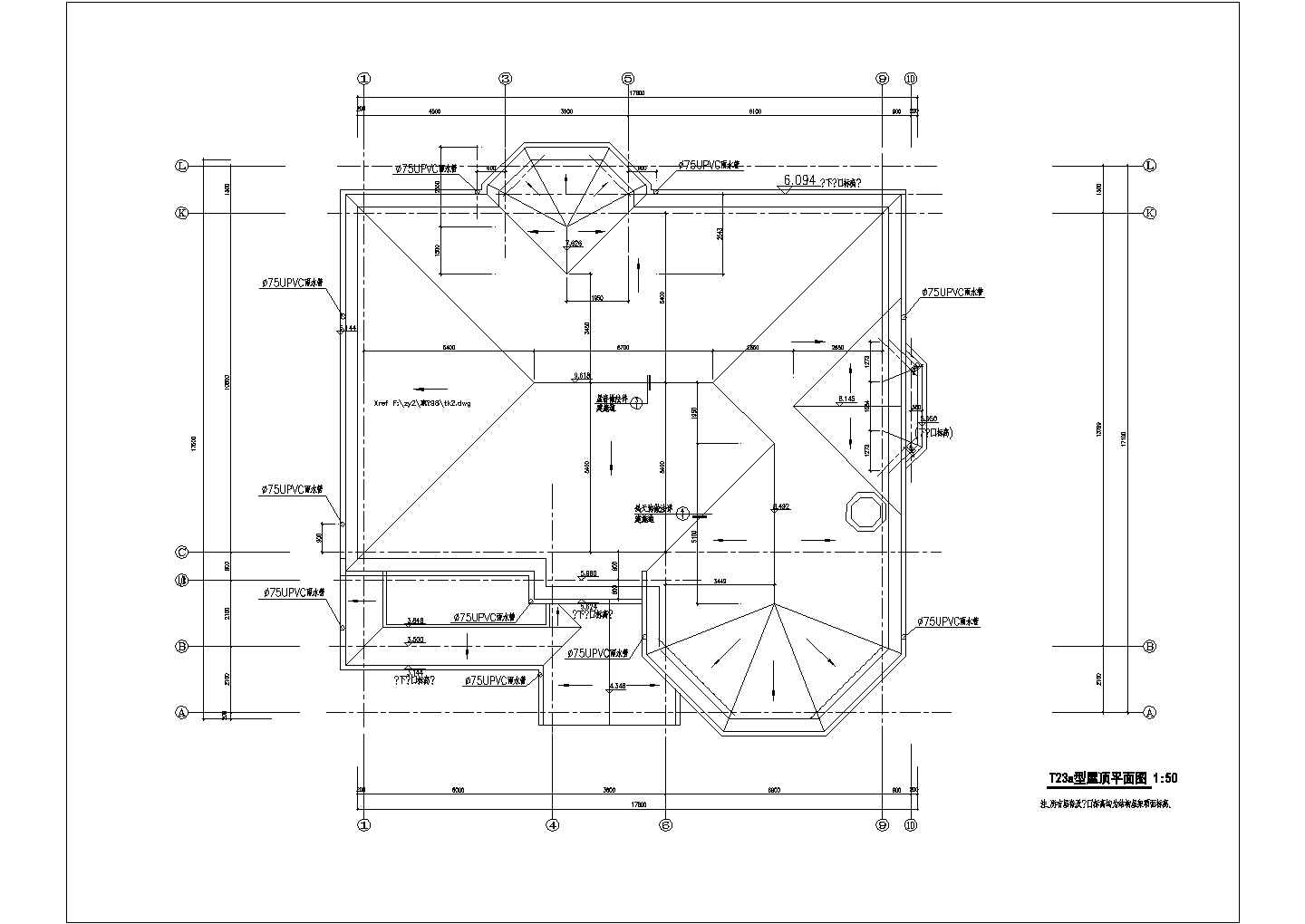 钢结构别墅建筑设计全套施工图纸