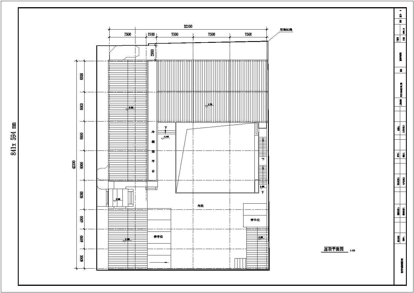 某北京古典风格平房建筑设计cad施工图