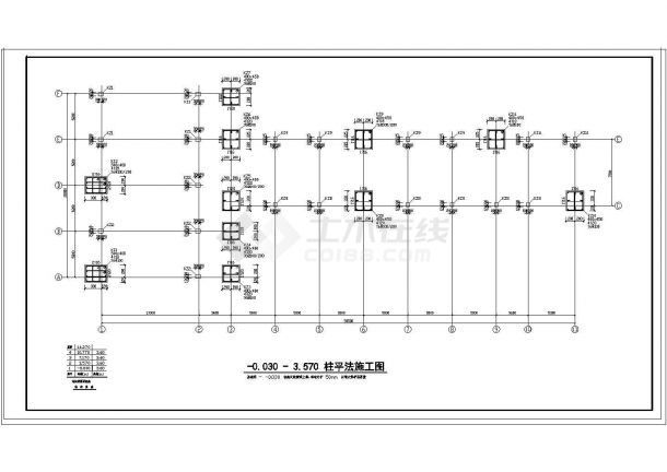 某地高层中学教学楼全套建筑cad施工图-图二