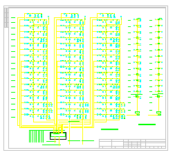 小高层住宅楼电气设计CAD全套图-图二