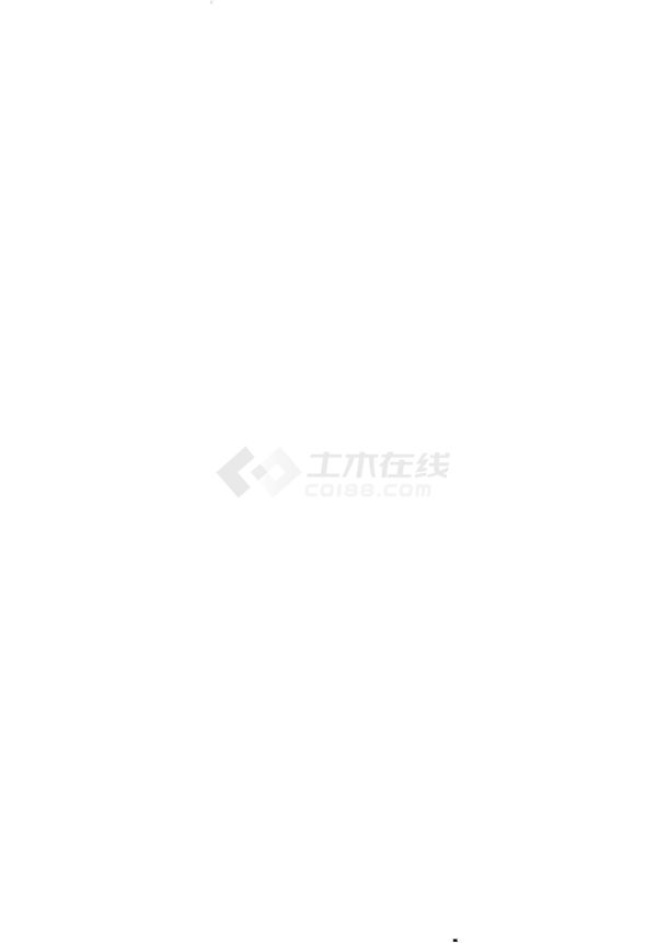 三层豪华别墅建筑设计CAD施工图-图二