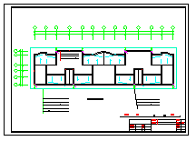 低层住宅楼电气设计cad施工图纸-图二