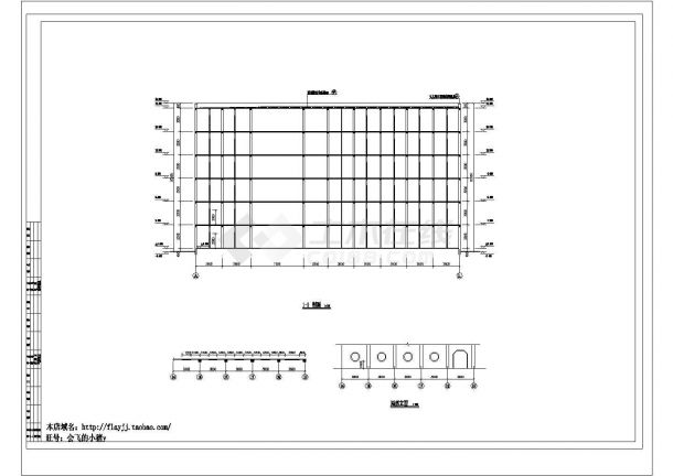 某城市电子信息制造基地九号宿舍楼建筑设计CAD图（含建筑设计总说明、建筑定位图）-图一
