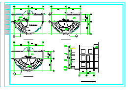 三层6班幼儿园建筑设计CAD施工图-图一