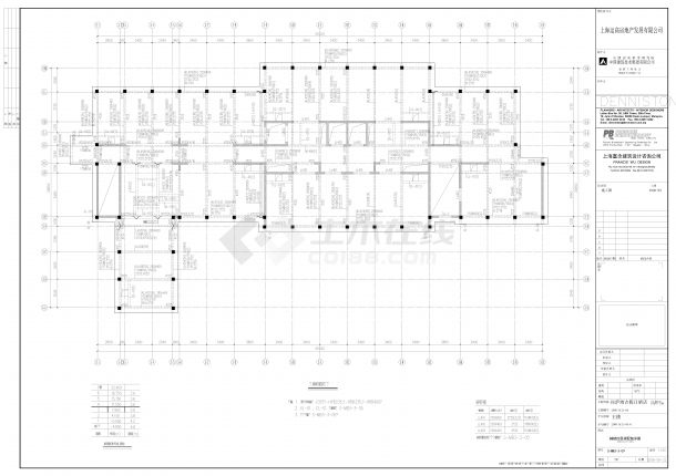 瑞某度假民宿-辅楼四层梁配筋CAD-图一