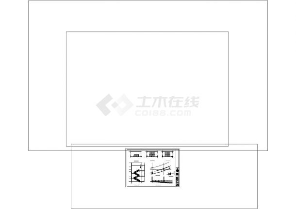 洛阳网球馆全套详细cad施工图纸（设计经典，某甲级设计院设计，，值得参考）-图一