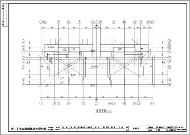 某二层框架结构山庄别墅设计cad全套建筑施工图（ 甲级院设计）-图一