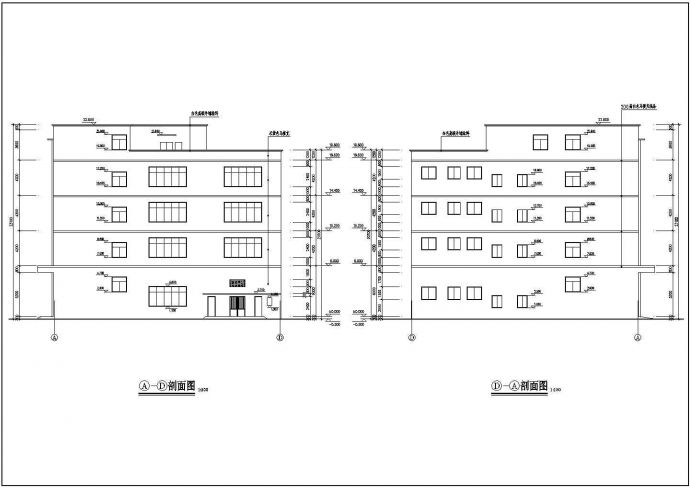 深圳某厂房CAD详细设计构造完整平全套图_图1