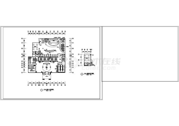 焦作林源大厦酒店建筑cad设计施工图-图二