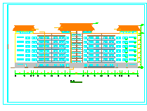 某教学楼建筑cad设计方案施工图