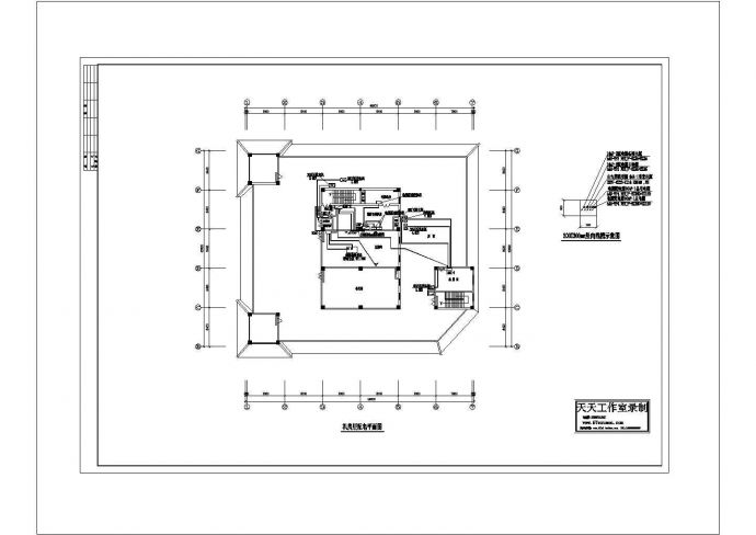机房配电平面图CAD_图1