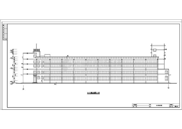 某大空间厂房建筑CAD平面设计施工图-图一