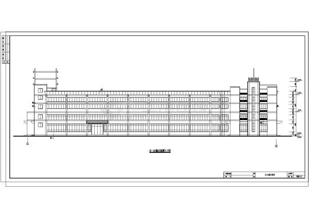 某大空间厂房建筑CAD平面设计施工图-图二