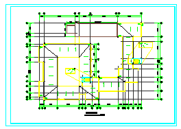 某中学教学楼建筑cad施工设计方案图纸_图1