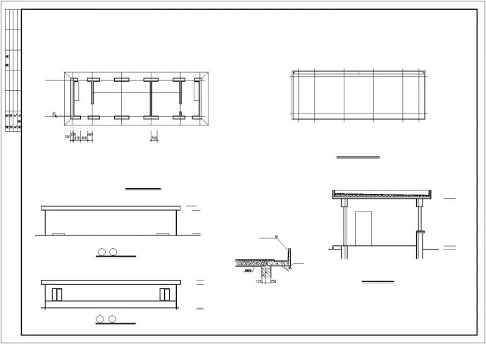 某现代工程总规划详细设计施工方案CAD图纸_图1