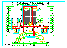 圣经学校建筑设计CAD施工全图-图二