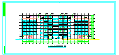 消防大队教学楼建筑cad施工图纸-图一