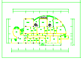 某幼儿园建筑施工设计cad图纸_图1