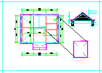 二层独栋别墅建筑设计施工cad图（含效果图）