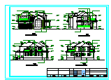 二层独栋别墅建筑cad设计施工图附效果图-图一