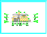 某两层别墅设计方案图带效果图-图二