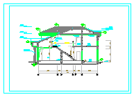 某两层美式别墅建筑设计CAD施工图-图二