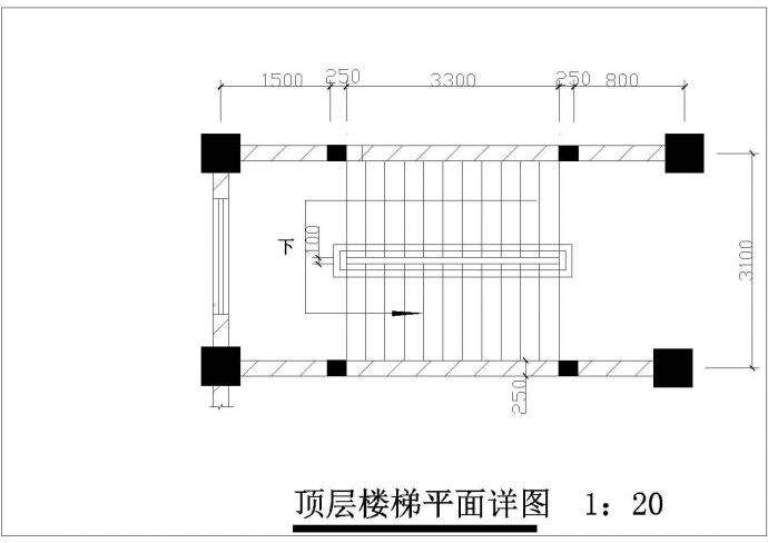 【6层】7000平米左右框架结构综合办公楼毕业设计cad图纸_图1