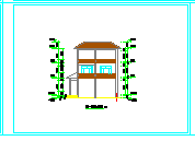 农村住宅（别墅型）建筑设计施工图纸-图二