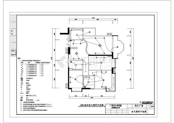 某市郊独立小型别墅完整设计施工CAD图纸-图一