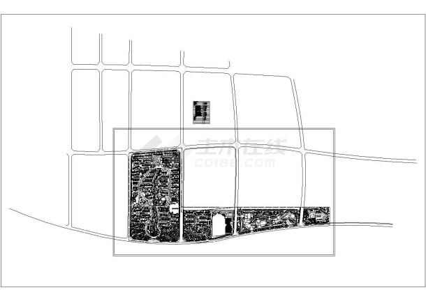 某广厦综合小区CAD详细全套设计施工图纸-图一