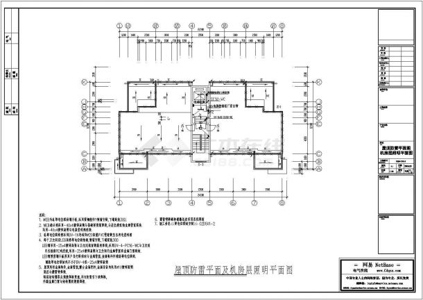 青岛市融创集团某住宅小区12层CAD建筑电气设计图纸-图二