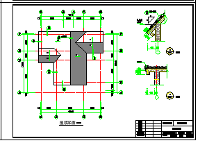 2层独栋小别墅建筑设计施工cad图（含效果图）_图1