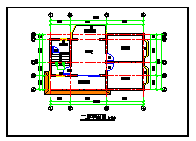 某两层私宅建筑设计CAD施工图附效果图-图一