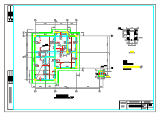 3层独栋别墅cad建筑结构设计施工图附效果图