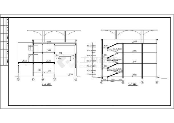 某污水泵站设计CAD大样节点构造完整图-图二