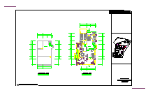 三层独立别墅户型cad建筑设计施工图-图二