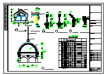 某三层欧式度假别墅建筑施工全图（含效果图）-图一